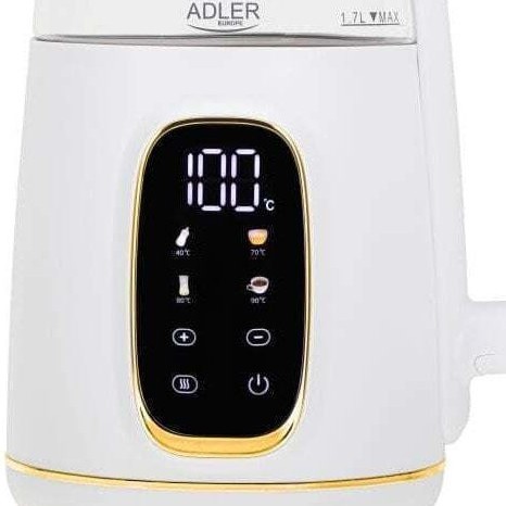 Adler Βραστήρας 1.7lt 1850W Λευκός