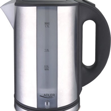 Adler Βραστήρας 1.7lt 2000W Ασημί