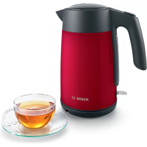 Bosch Βραστήρας 1.7lt 2400W Κόκκινος