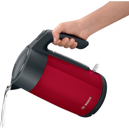 Bosch Βραστήρας 1.7lt 2400W Κόκκινος