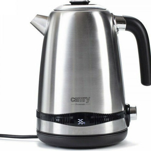 Camry CR-1291 Βραστήρας 1.7lt 2200W Ασημί