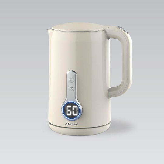Maestro MR-025 Βραστήρας 1.7lt 2200W Μπεζ