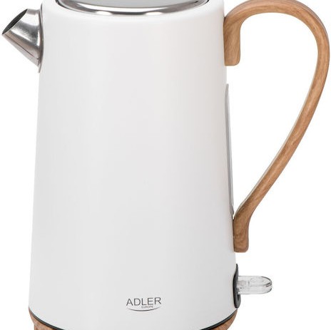 Adler Βραστήρας 1.7lt 2200W Λευκός