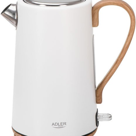 Adler Βραστήρας 1.7lt 2200W Λευκός