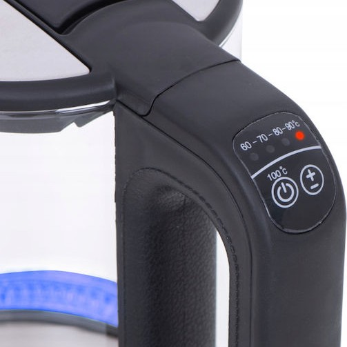 Adler Βραστήρας 1.7lt 1800W Μαύρος