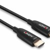 Lindy HDMI 2.1 Cable HDMI male - HDMI male 20m Μαύρο