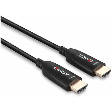 Lindy HDMI 2.1 Cable HDMI male - HDMI male 20m Μαύρο