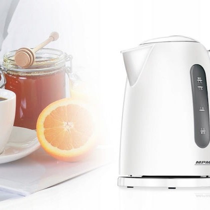 MPM Βραστήρας 1.7lt 2200W Λευκός
