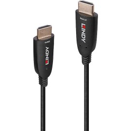 Lindy HDMI 2.1 Cable HDMI male - HDMI male 30m Μαύρο