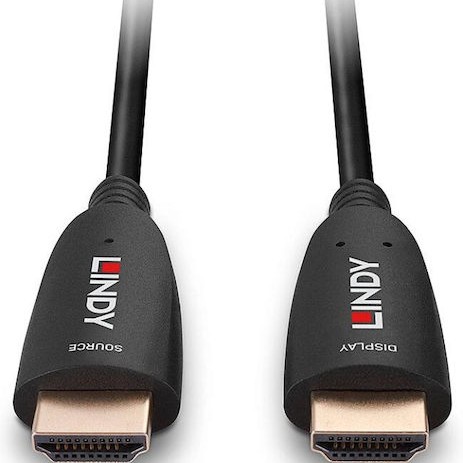 Lindy HDMI 2.1 Cable HDMI male - HDMI male 30m Μαύρο