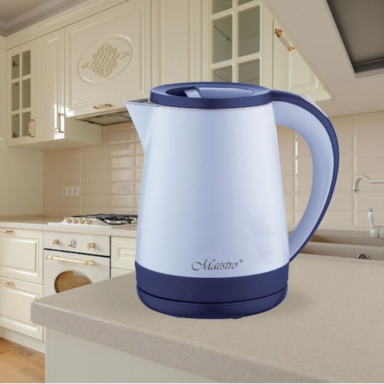 Maestro Βραστήρας 1.2lt 1630W Μπλε