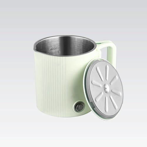 Maestro Βραστήρας Ταξιδίου 800ml 600W Πράσινος