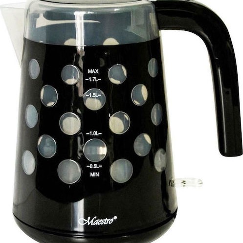 Maestro MR045 Βραστήρας 1.7lt 2200W Μαύρος