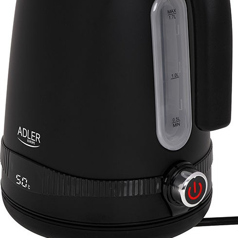 Adler AD 1295B Βραστήρας 1.7lt 2200W Μαύρος