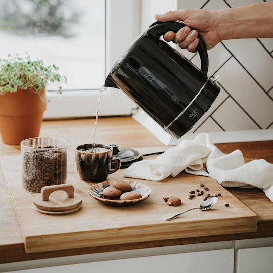 Adler Βραστήρας 1.7lt 2200W Μαύρος