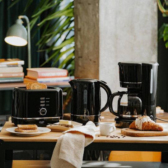 Adler Βραστήρας 1.7lt 2200W Μαύρος