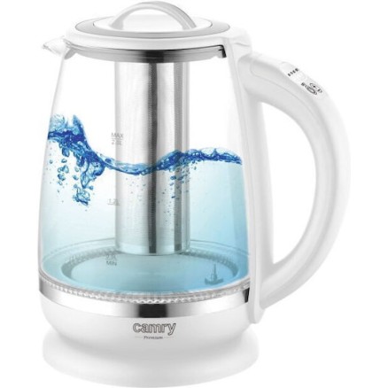 Camry Βραστήρας 2lt 1850W Λευκός