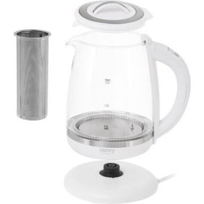 Camry Βραστήρας 2lt 1850W Λευκός