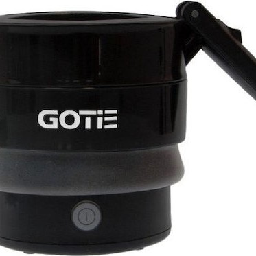 Gotie Βραστήρας Ταξιδίου 600ml 600W Μαύρος