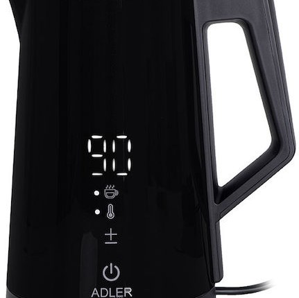 Adler black Βραστήρας 1.7lt 2200W Μαύρος