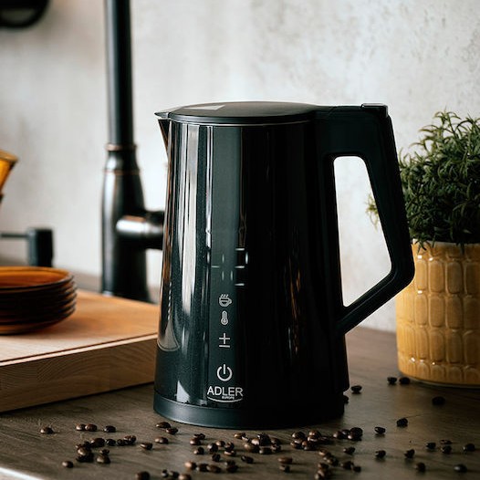 Adler black Βραστήρας 1.7lt 2200W Μαύρος