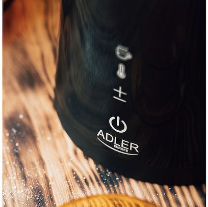 Adler black Βραστήρας 1.7lt 2200W Μαύρος