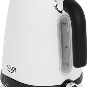 Adler AD 1295W Βραστήρας 1.7lt 2200W Λευκός