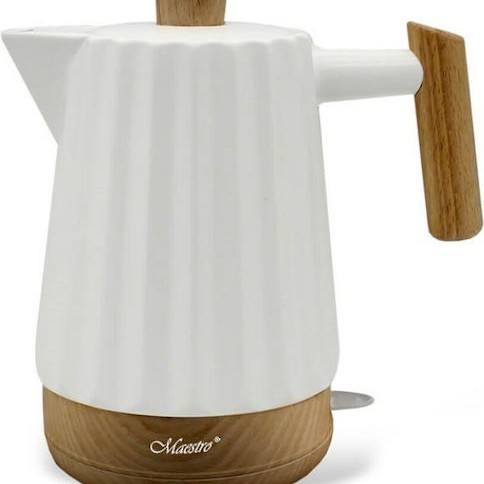 Maestro Βραστήρας 2lt 1500W Λευκός