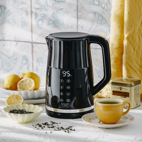 Adler Βραστήρας 1.7lt 1850W Μαύρος