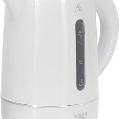 Adler Βραστήρας 1.7lt 1385W Λευκός