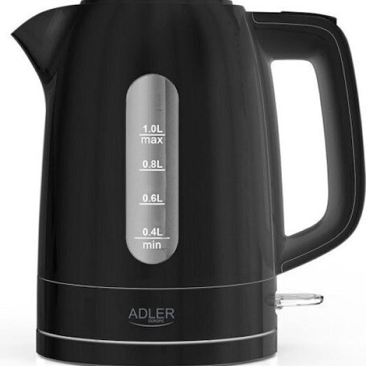 Adler Βραστήρας 1lt 2200W Μαύρος
