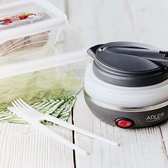 Adler Βραστήρας Ταξιδίου 600ml 750W Λευκός