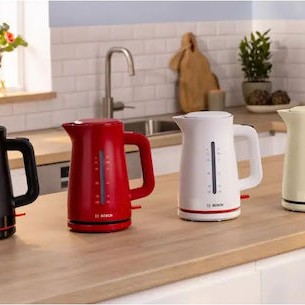 Bosch MyMoment Βραστήρας 1.7lt 2400W Κόκκινος