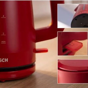 Bosch MyMoment Βραστήρας 1.7lt 2400W Κόκκινος