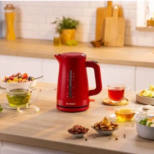 Bosch MyMoment Βραστήρας 1.7lt 2400W Κόκκινος