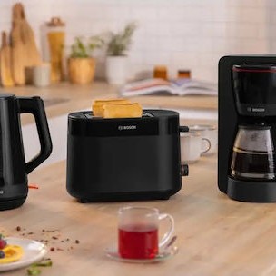 Bosch MyMoment Βραστήρας 1.7lt 2400W Μαύρος