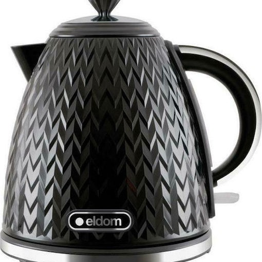 Eldom Βραστήρας 1.7lt 2000W Μαύρος