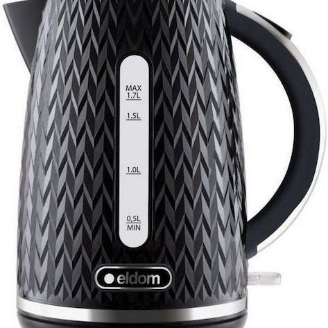 Eldom Βραστήρας 1.7lt 2000W Μαύρος