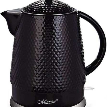 Maestro Βραστήρας 1.5lt 1500W Μαύρος