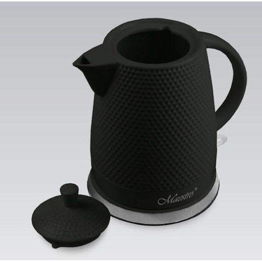Maestro Βραστήρας 1.5lt 1500W Μαύρος