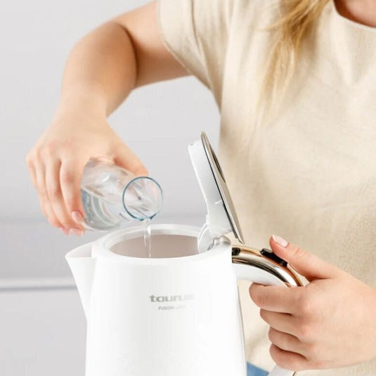 Taurus Fusion Βραστήρας 1.7lt 2200W Λευκός