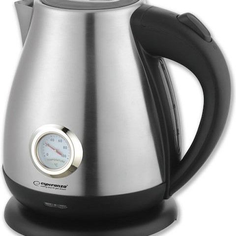Esperanza Βραστήρας 1.7lt 2200W Ασημί