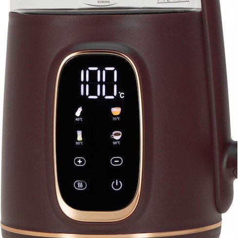 Adler Βραστήρας 1.7lt 1850W Burgundy