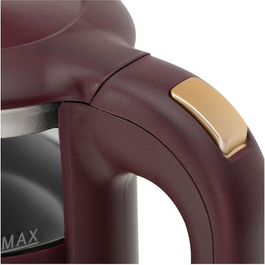 Adler Βραστήρας 1.7lt 1850W Burgundy