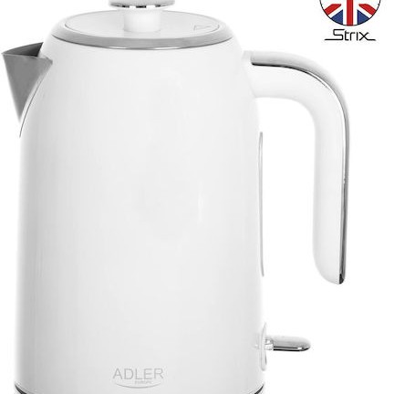 Adler Βραστήρας 1.7lt 2200W White