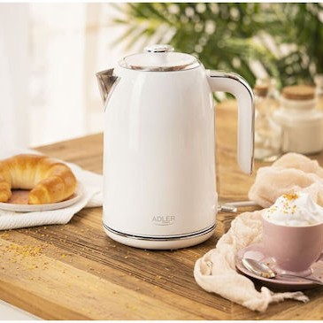 Adler Βραστήρας 1.7lt 2200W White