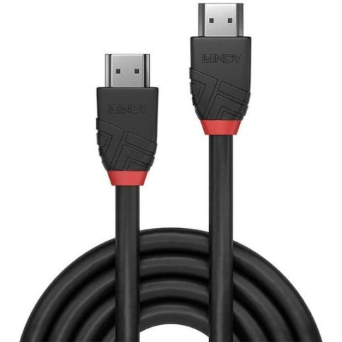 Lindy Cable HDMI male - HDMI male 15m Μαύρο
