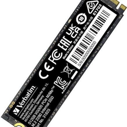 Verbatim Vi5000 SSD 512GB M.2 NVMe PCI Express 4.0