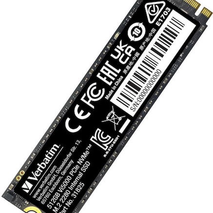 Verbatim Vi5000 SSD 512GB M.2 NVMe PCI Express 4.0