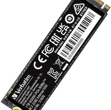 Verbatim Vi5000 SSD 1TB M.2 NVMe PCI Express 4.0